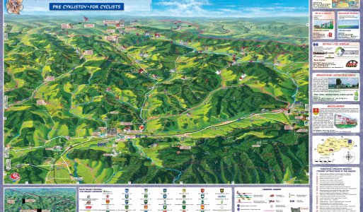 Cyklistická mapa 