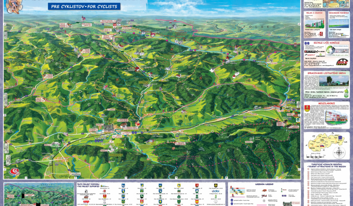 Cyklistická mapa